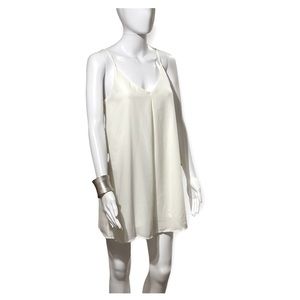 Ivory sheer sundress size small